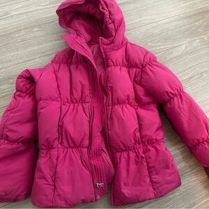 Girls Ralph Lauren down hooded puffer coat sz 8-10